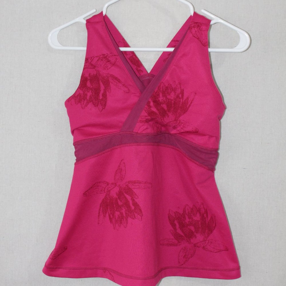 Lululemon Floral Tank W's 8